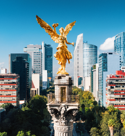 A photo of Mexico City