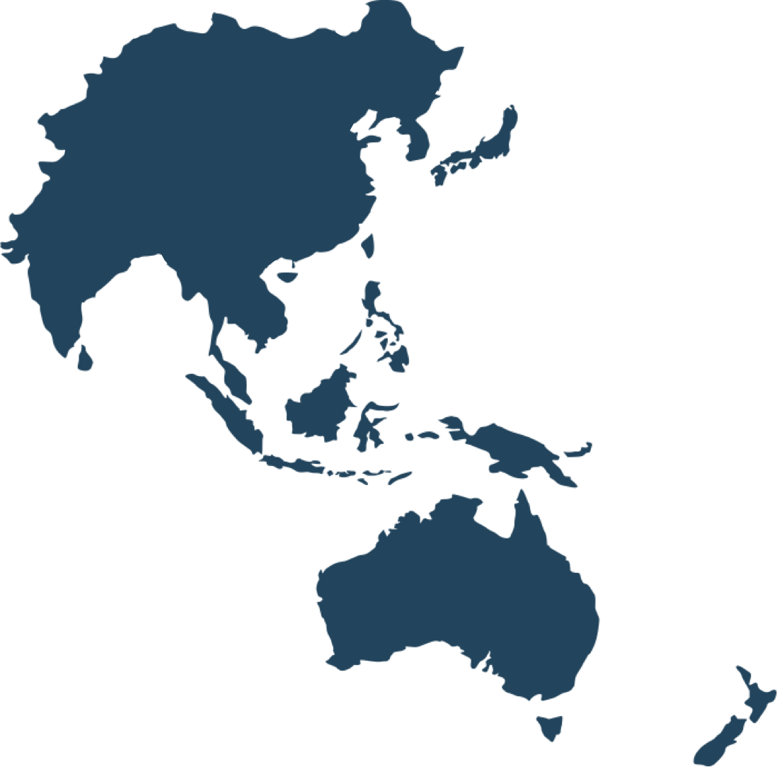 Asia Map PNG