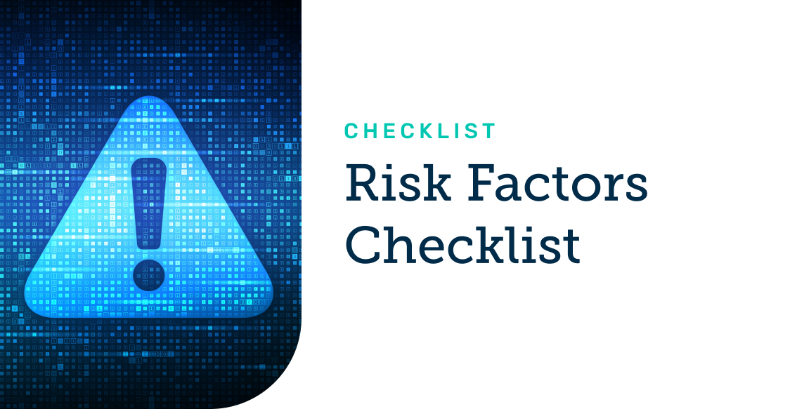 Risk Factors Checklist promo image