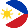An icon of the flag of the Philippines